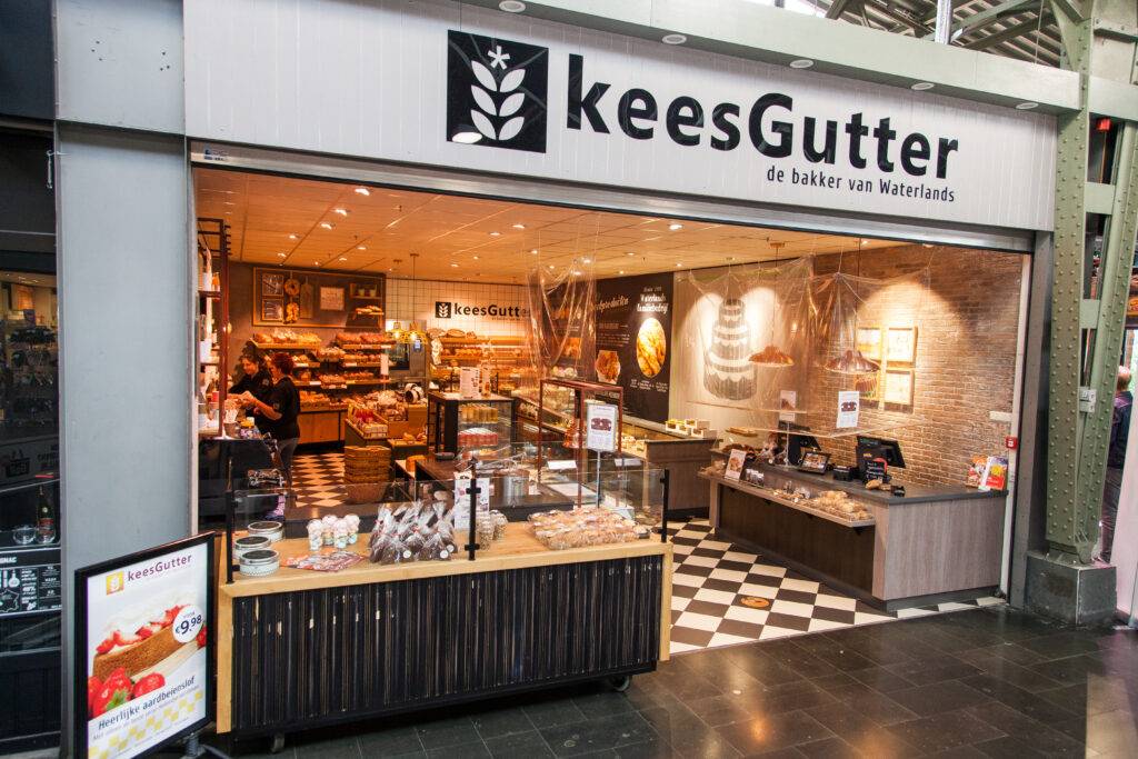 Bakkerij Kees Gutter winkelcentrum Brazilië Amsterdam.