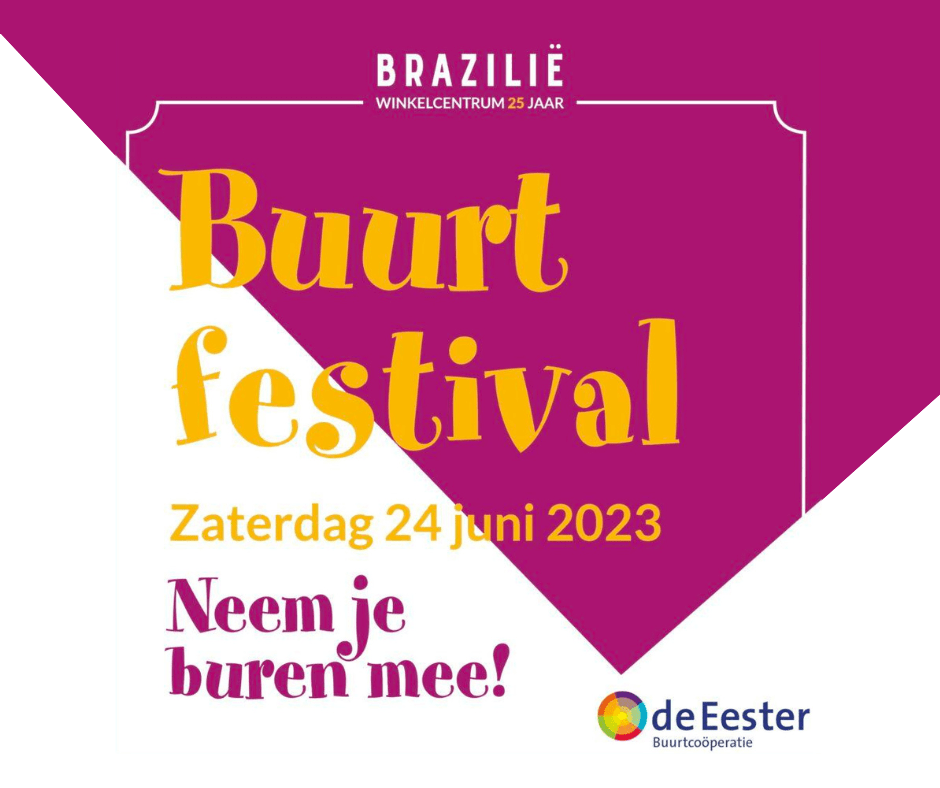 Buurtfestival 24 juni!