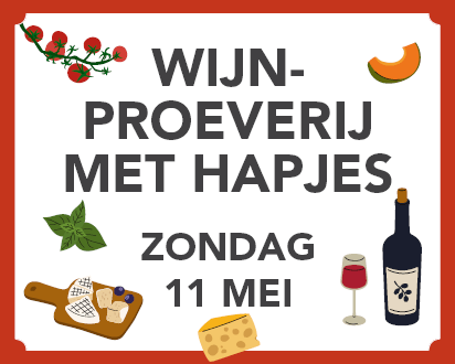 Wijnproeverij met hapjes