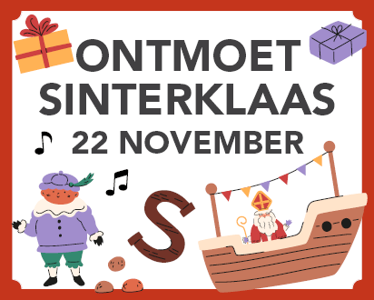 Sinterklaas intocht 22 november 2025